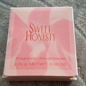 Avon Sweet Honesty Fragrance Glacé, a scented solid fragrance balm
